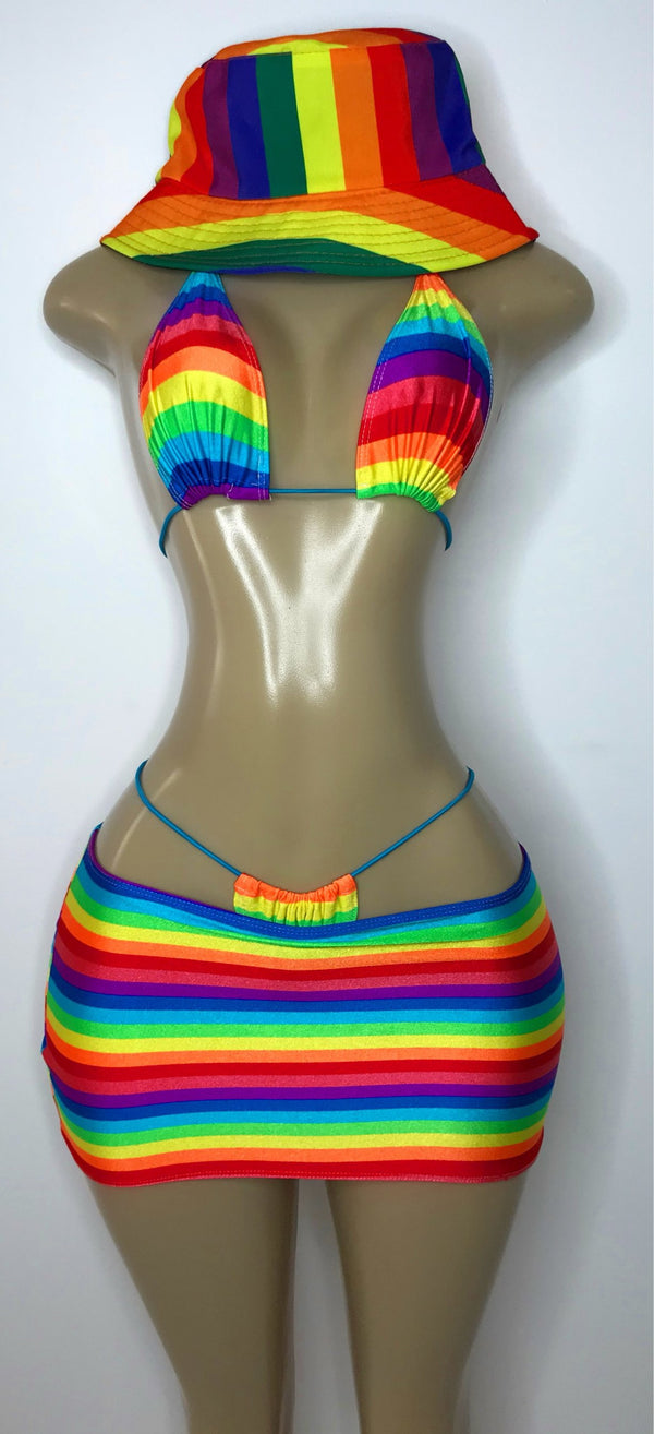 RAINBOW BABY 4 PIECE SET