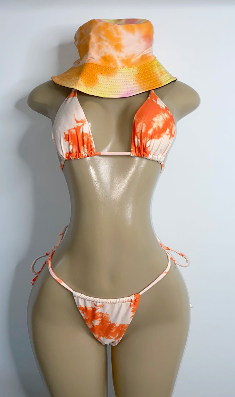 Tie Dye Set//Orange